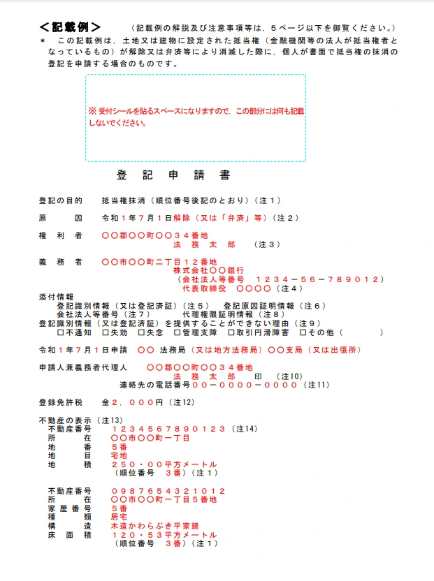 相続した不動産の抵当権抹消登記の方法【自分でやる抵当権抹消登記】